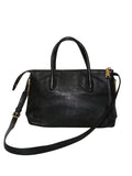 Miu Miu Madras Leather Tote