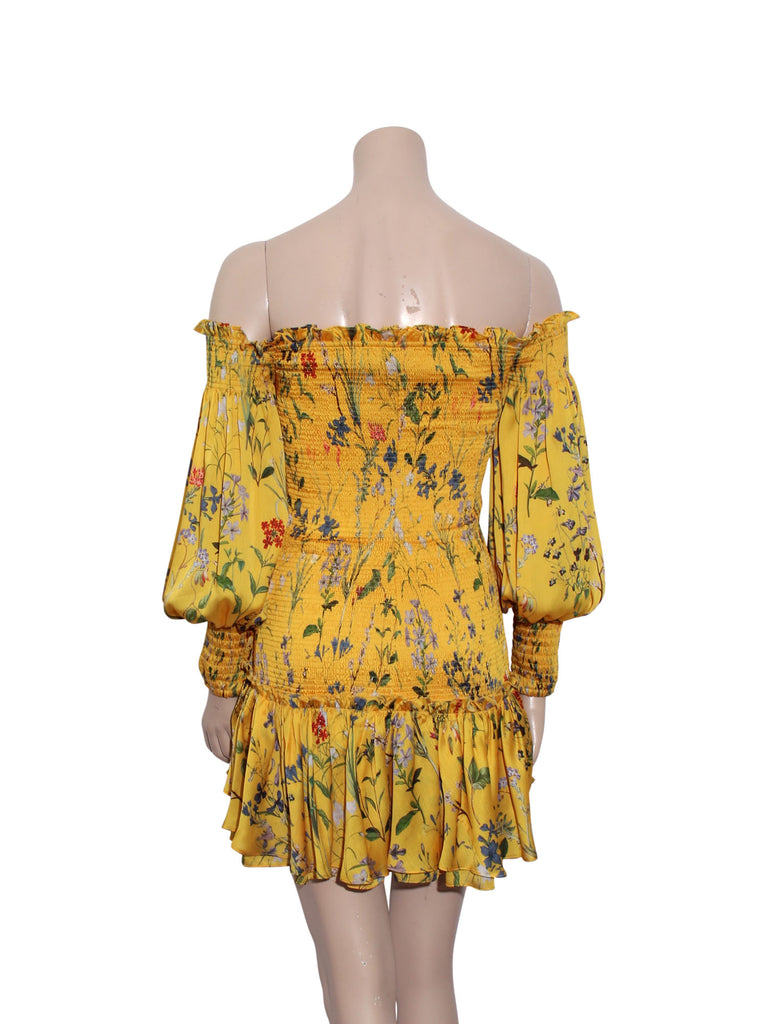 Gemina Off-Shoulder Floral Dress