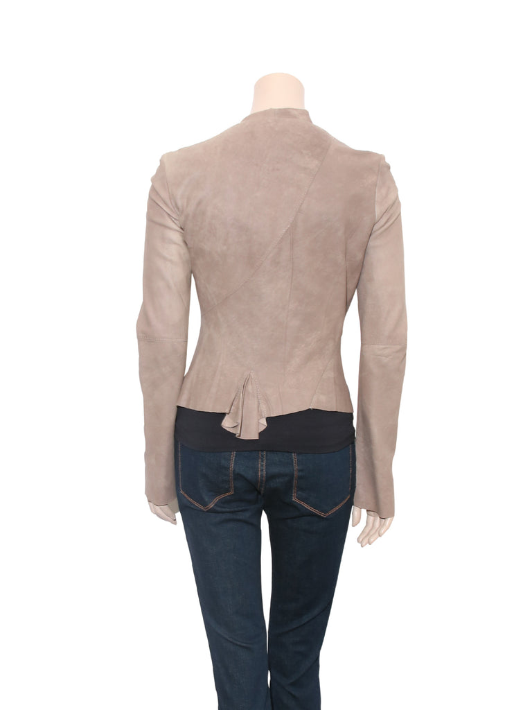 Rick Owens Olmar and Mirta Leather Jacket