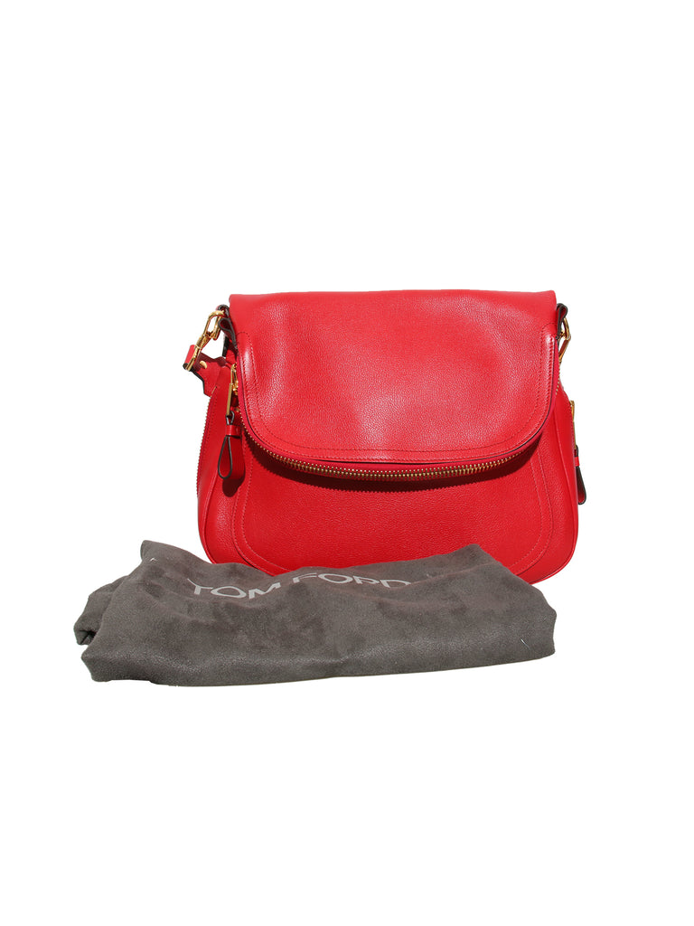 Tom Ford Jennifer Leather Shoulder Bag