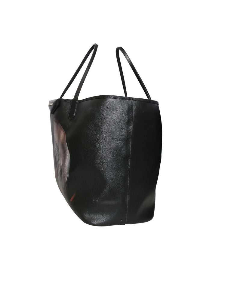 Printed Antigona Leather Tote
