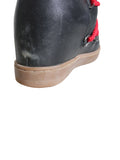 Lace-Up Concealed Wedge Boots