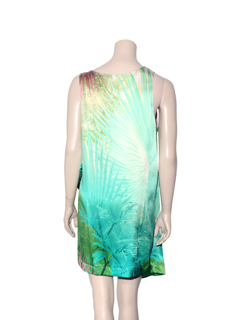 Just Cavalli Printed Silk Dress