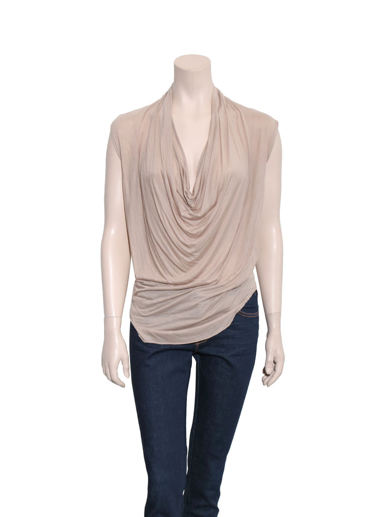 Helmut Lang Draped Top