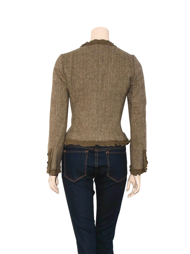 Moschino Flower Appliqué Blazer