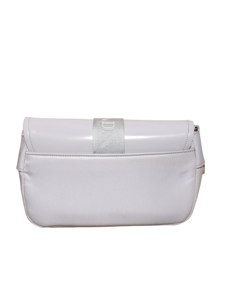 Tessuto Spazzolato-Trimmed Cross Body Bag