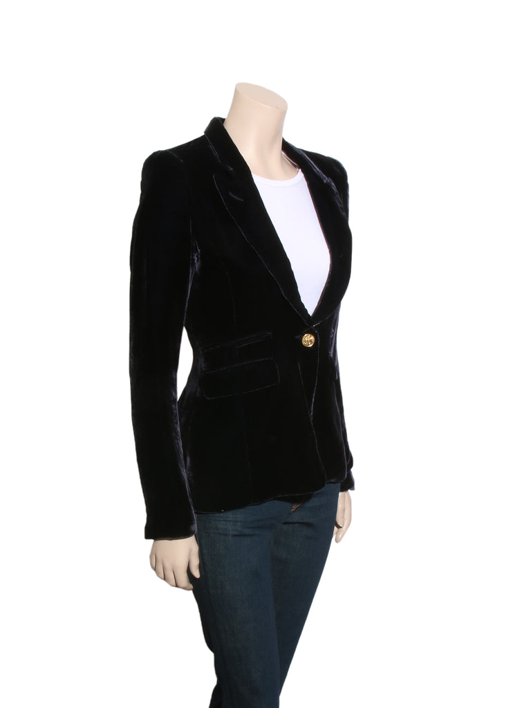 Velvet Blazer