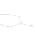 Heart Station Lariat Necklace