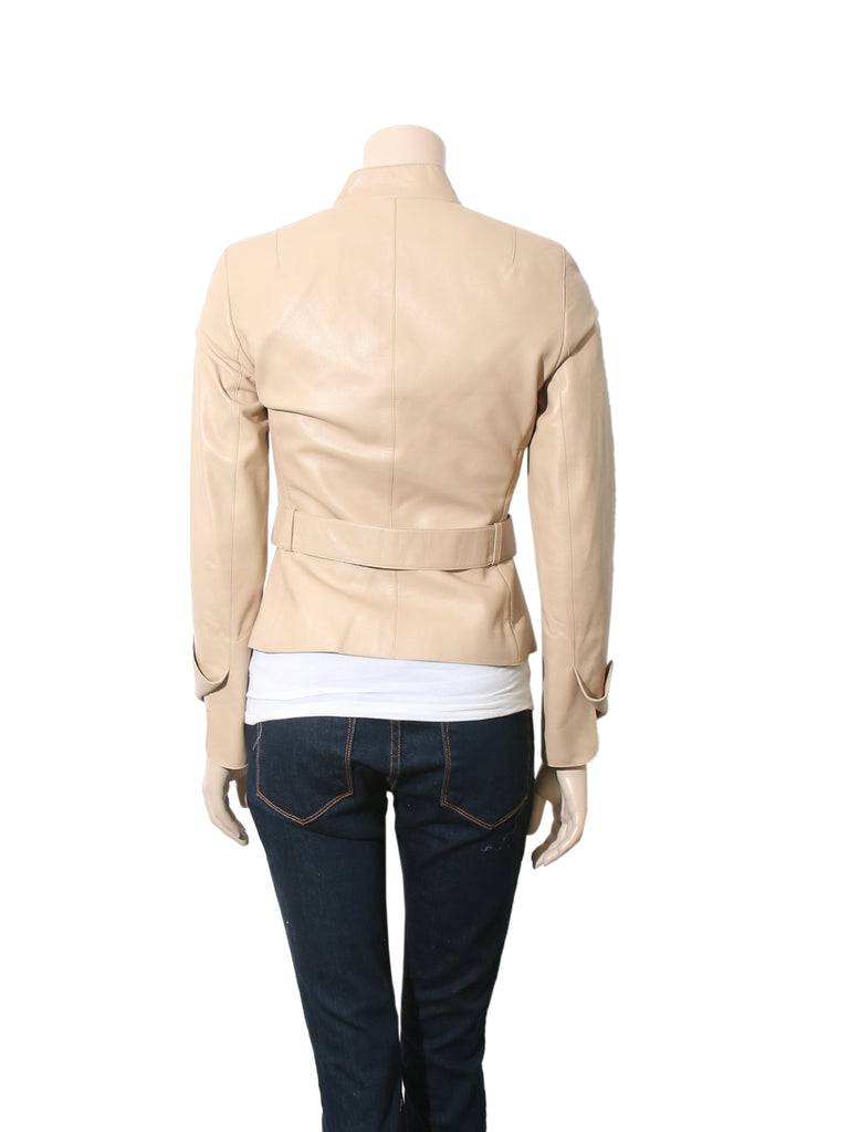 Akris Punto Leather Jacket