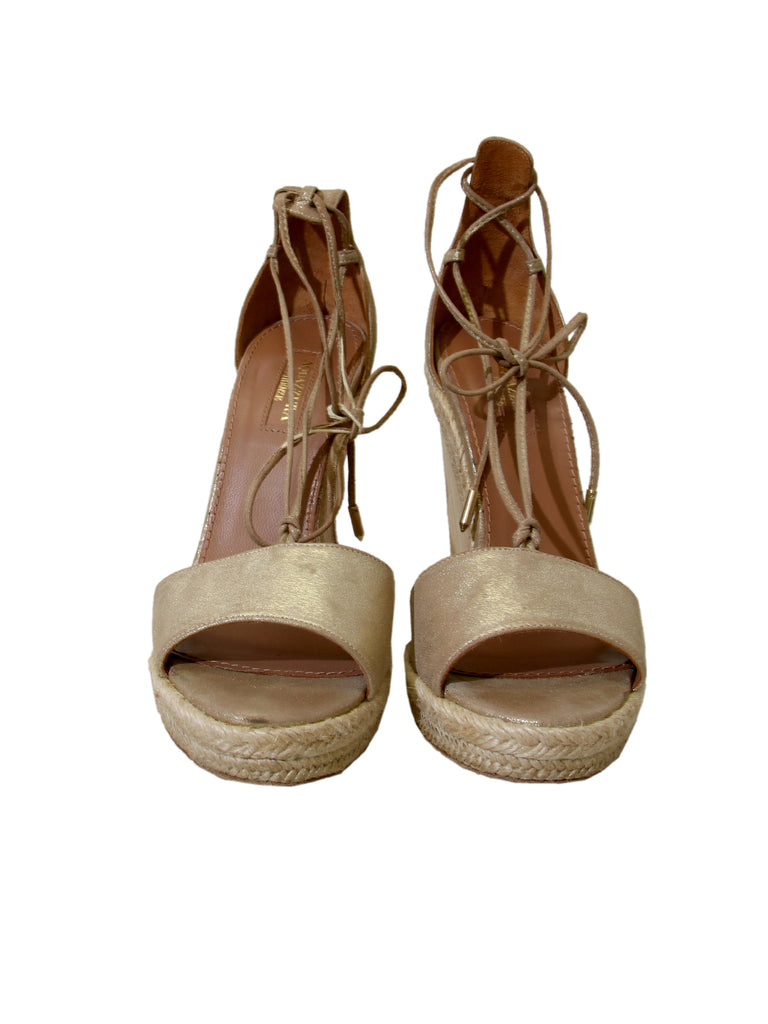 Aquazzura Alexa Wedge Sandals