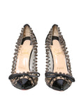 Embellished Pointed-Toe Pumps