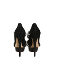 Studded Suede Pumps