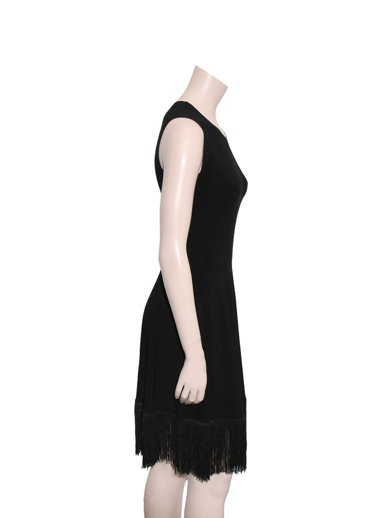 Norma Kamali Fringe Dress