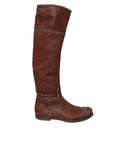 Miu Miu Leather Flat Studded Boots