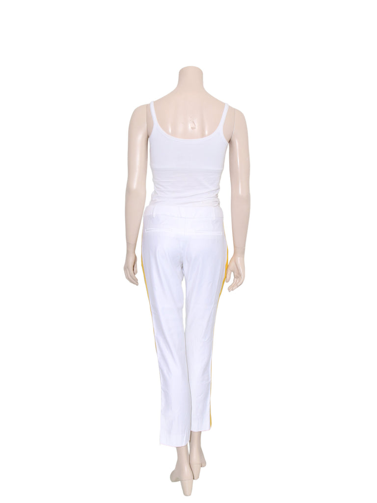 Zadig & Voltaire Yellow Stripe Pants