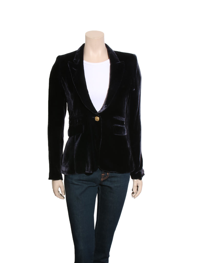 Velvet Blazer