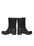 Valentino Rockstud Rubber Rain Boots