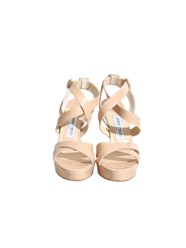 Jimmy Choo Patent Leather Sandals