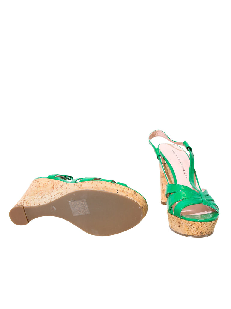 Marc by Marc Jacobs Patent Leather Wedges