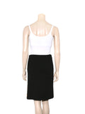 Moschino Embroidered Wool Skirt