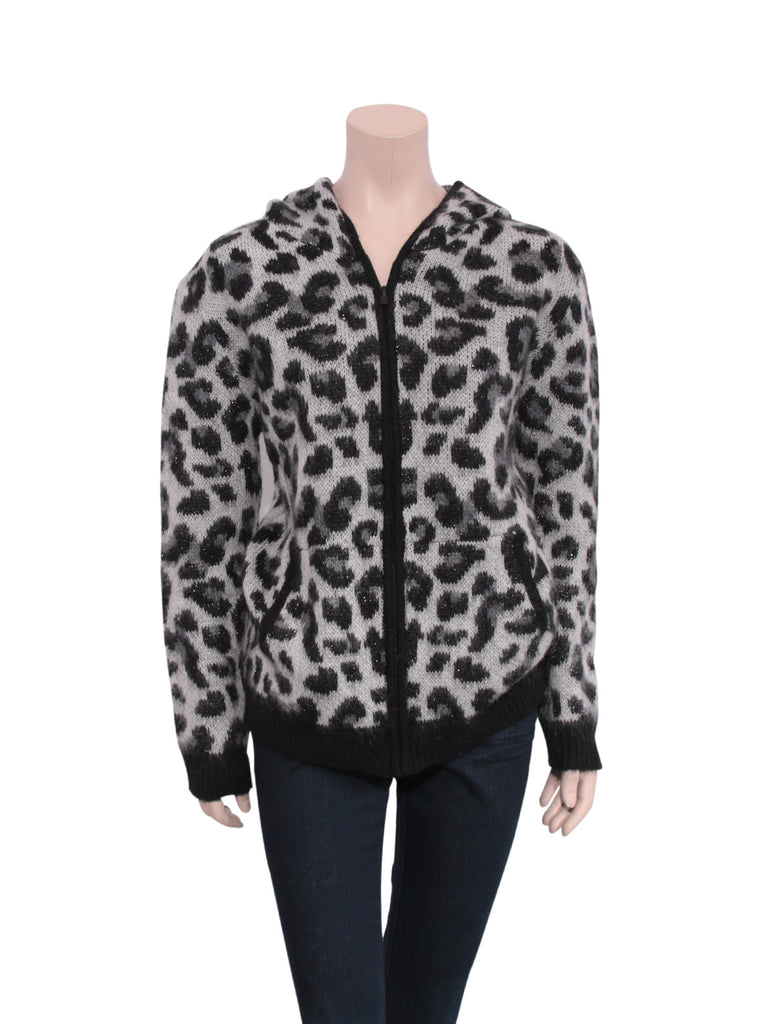 Maje Leopard Sweater