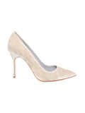 Manolo Blahnik Velvet Pointed Pumps