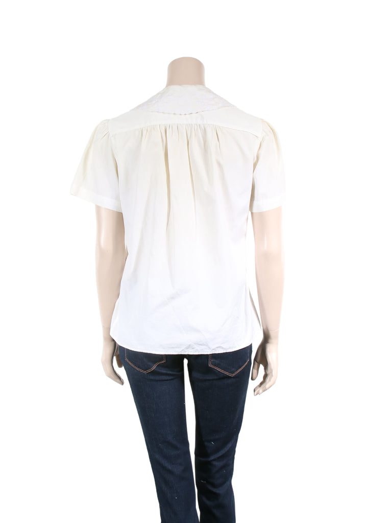 Ralph Lauren Embroidered Blouse