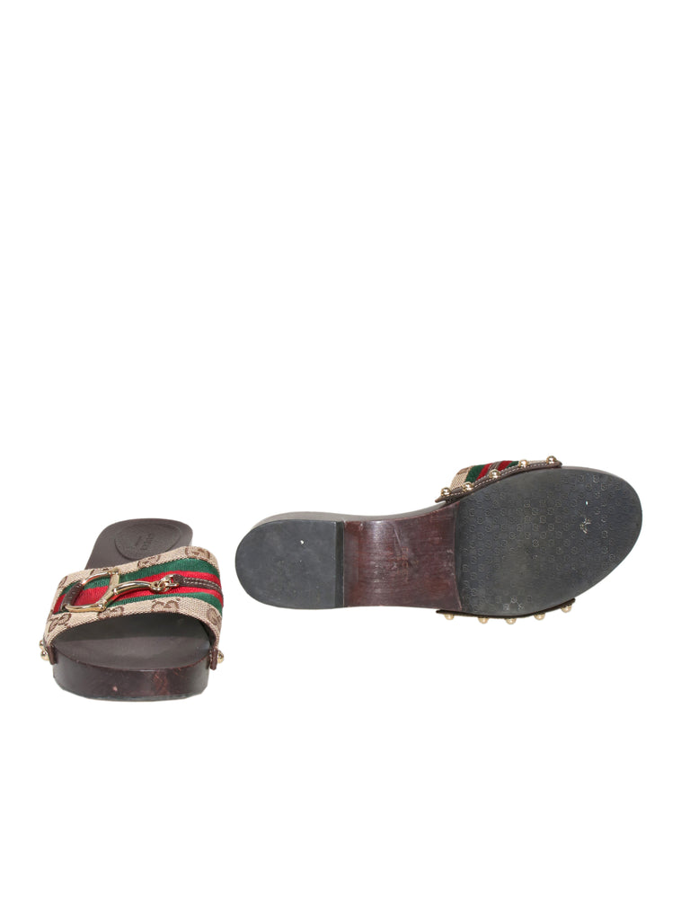 Gucci Monogram Slides