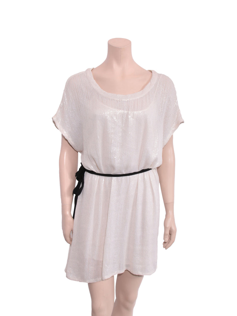 DVF Sol Sequined Silk-Chiffon Dress