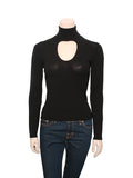 Moschino Cut-Out Turtleneck