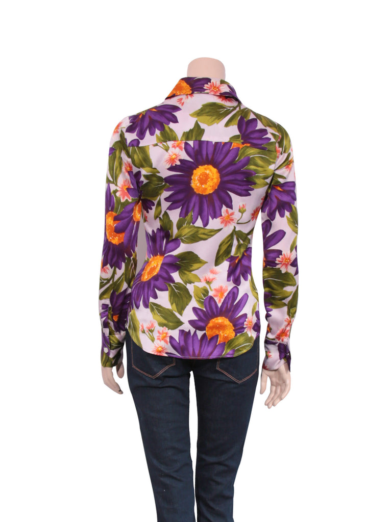 D&G Floral Silk Blouse