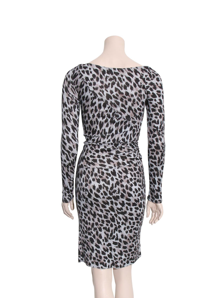 Blumarine Leopard Dress
