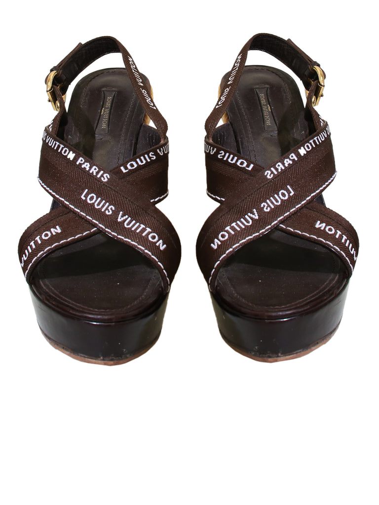 Louis Vuitton Wedge Sandals