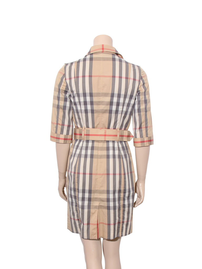 Burberry Check Shirt Dress