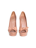 Yves Saint Laurent Palais Peep-Toe Pumps