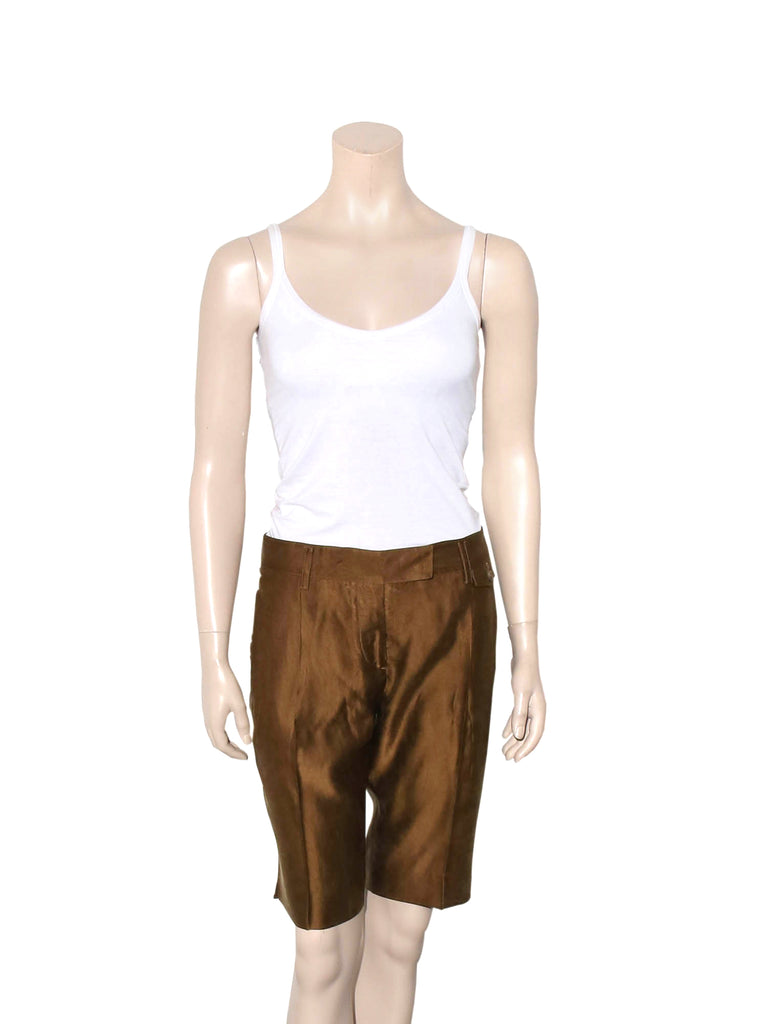 Prada Silk Shorts