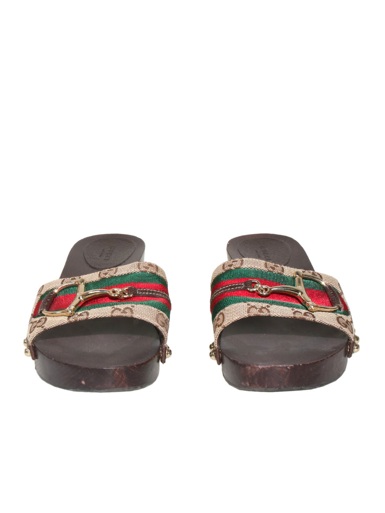 Gucci Monogram Slides