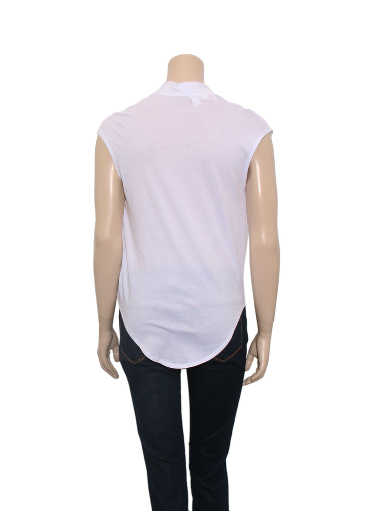 Helmut Lang Draped Top