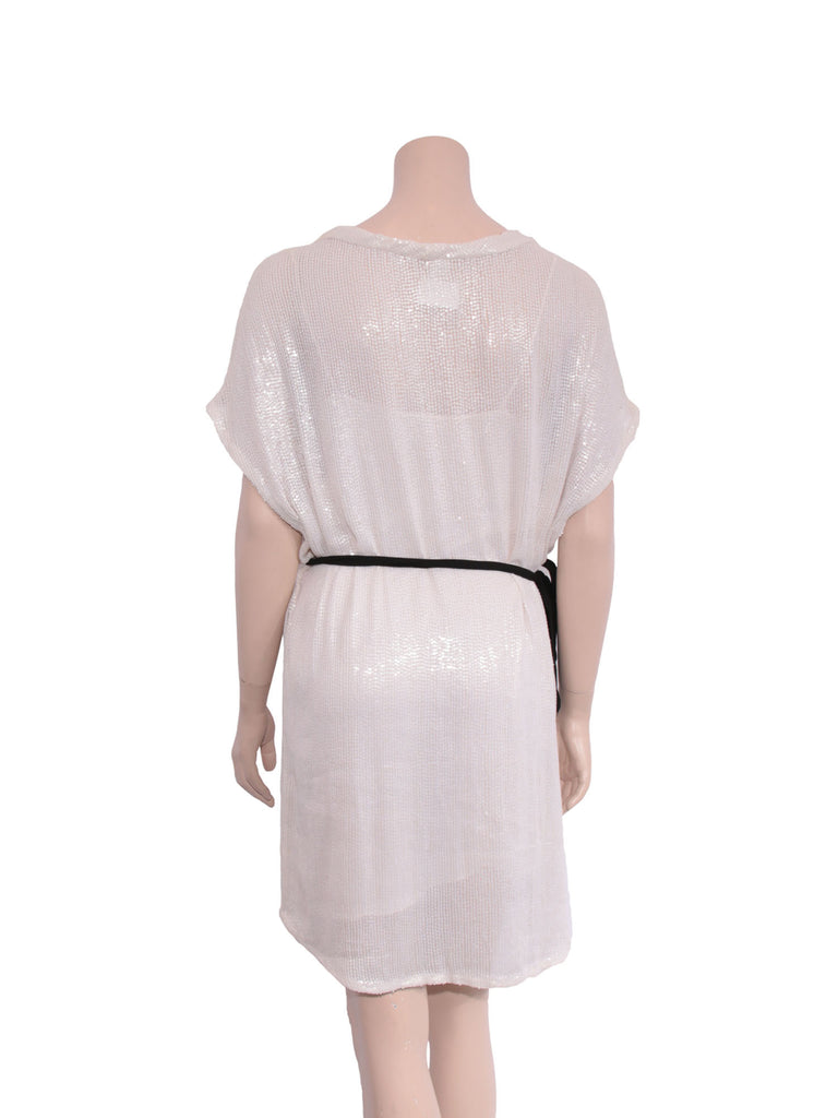 DVF Sol Sequined Silk-Chiffon Dress