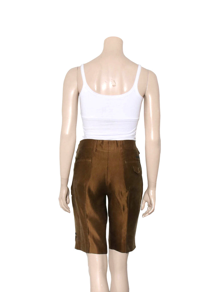 Prada Silk Shorts
