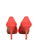 Patent Peep-Toe Sandals