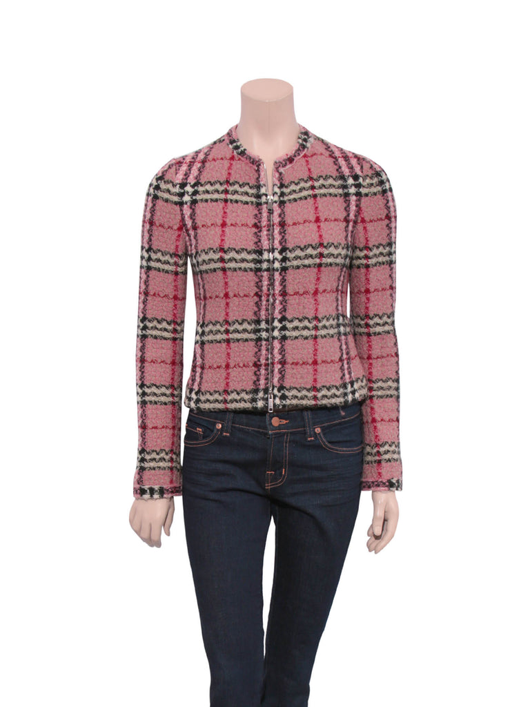 Burberry Wool Check Jacket