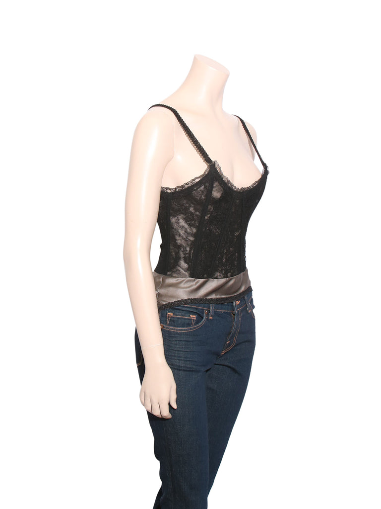 Christian Dior Lace Corset Top