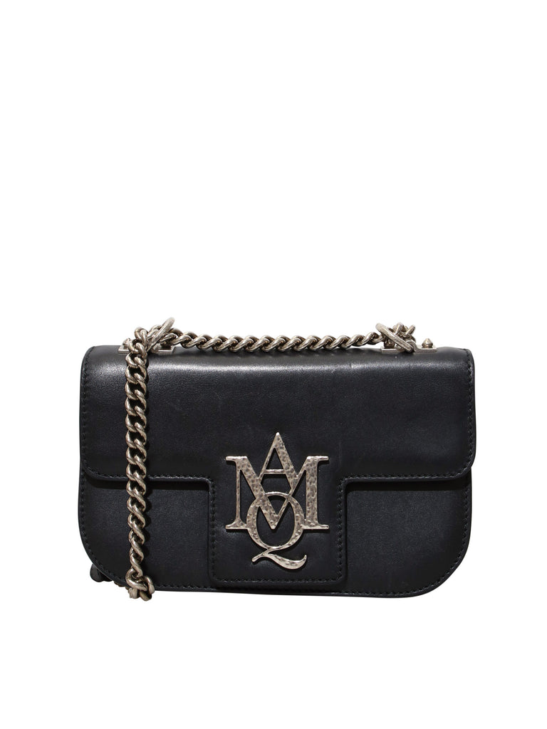 Alexander McQueen Leather Insignia Flap Bag