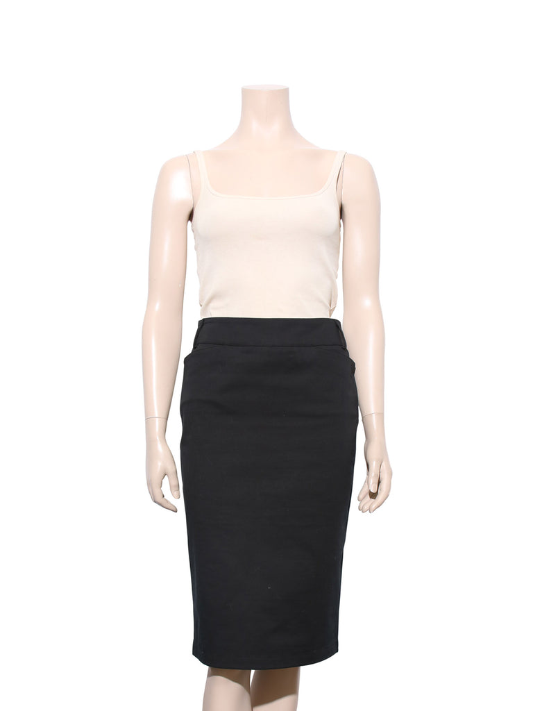 Prada Cotton Pencil Skirt