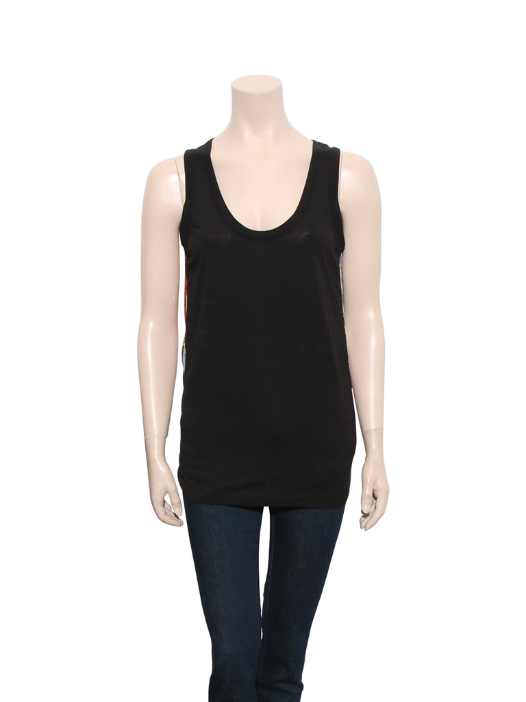 M Missoni Printed Back Tank