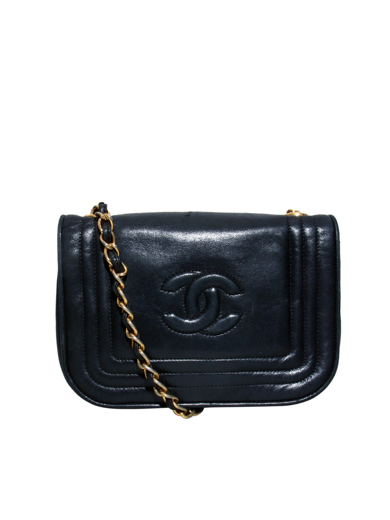 Chanel Vintage Lambskin Shoulder Bag
