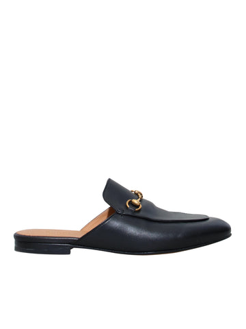 Gucci Princetown Leather Slippers