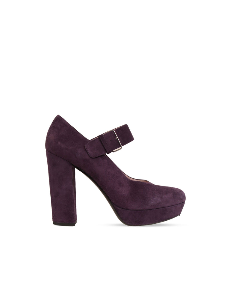 Miu Miu Suede Mary Jane Pumps