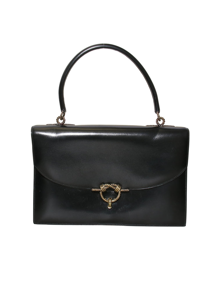 Hermes Vintage Knot Lock Bag
